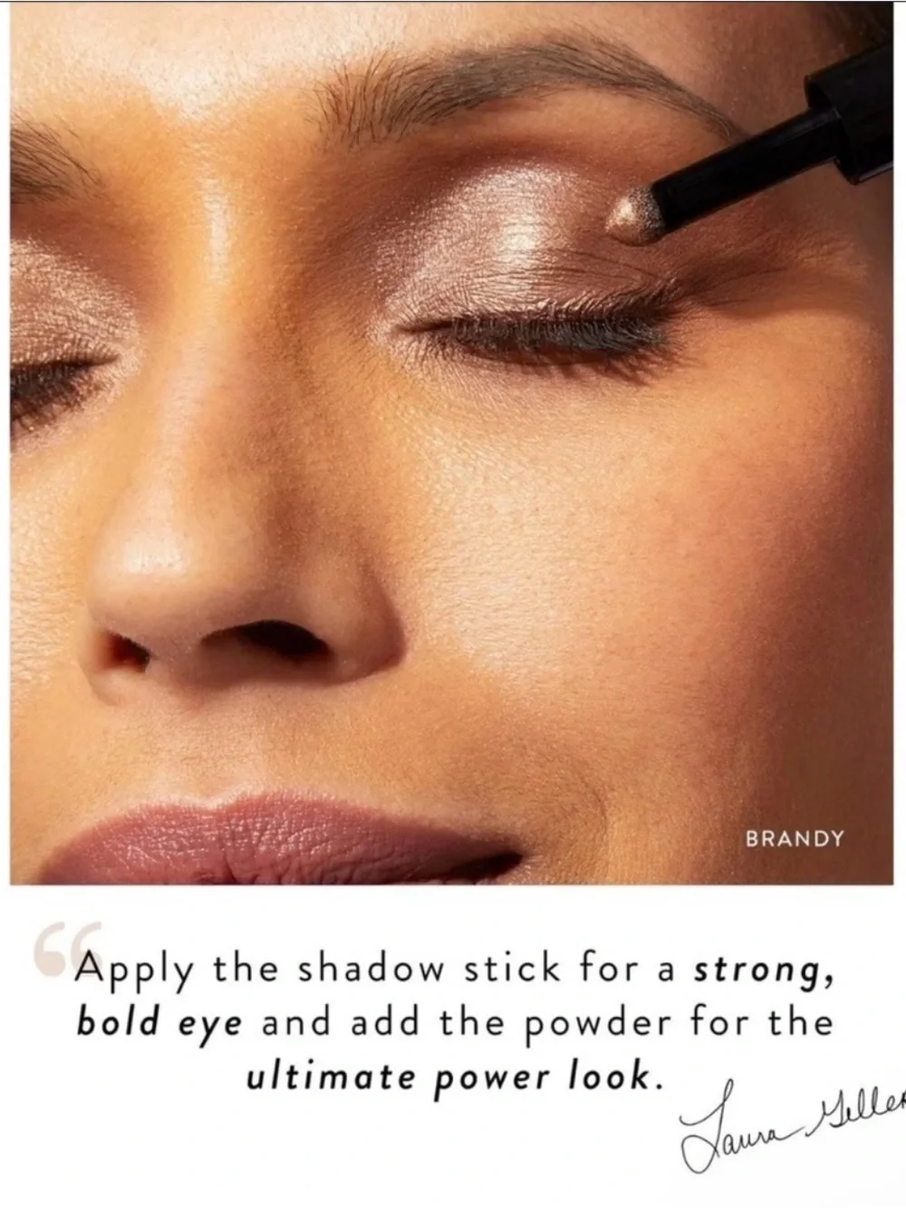 Laura Geller's dual eyeshadow stick and powder NWT